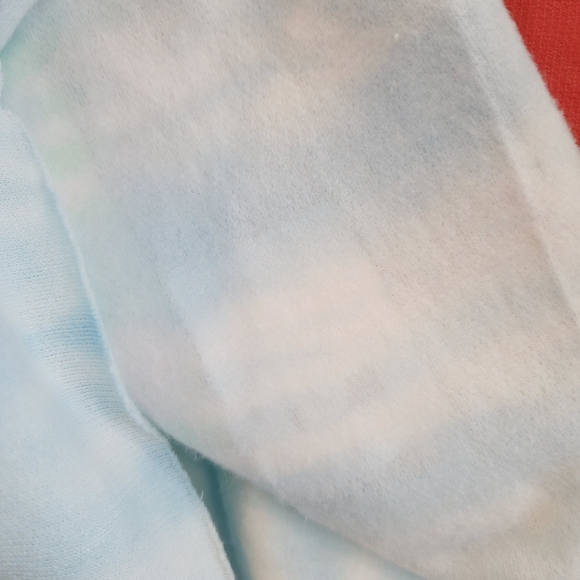 NWT AC/DC Tie Dye Graphic Cropped Hoodie Sweater M - Picture 14 of 16